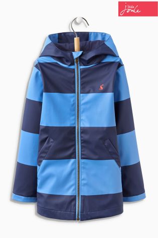 Navy Little Joule Skipper True Stripe Waterproof Jacket